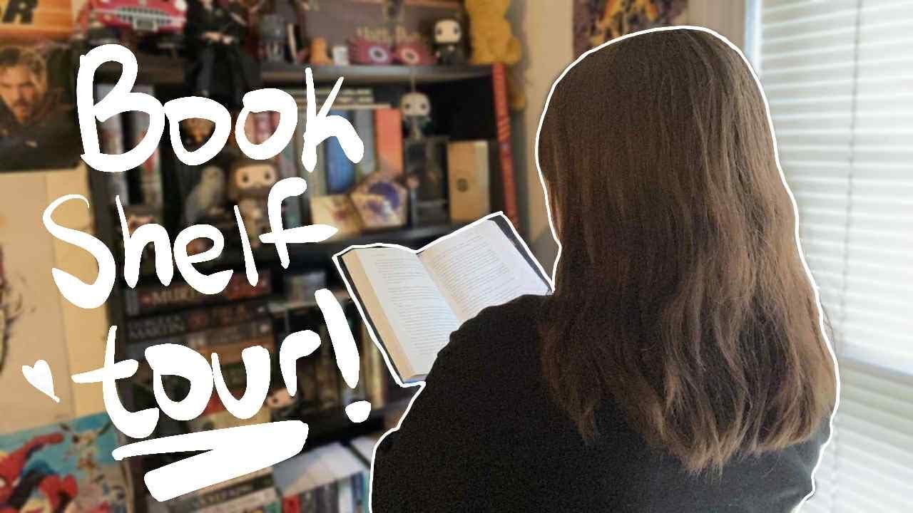 bookshelf tour 📖❣ every book on my bookshelves ✨📚