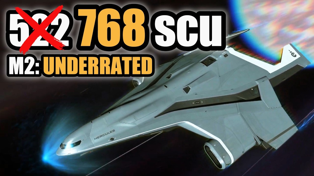 ОДИН ИЗ ЛУЧШИХ ГРУЗОВЫХ КОРАБЛЕЙ: M2 HERCULES STARLIFTER - Star Citizen 4.6