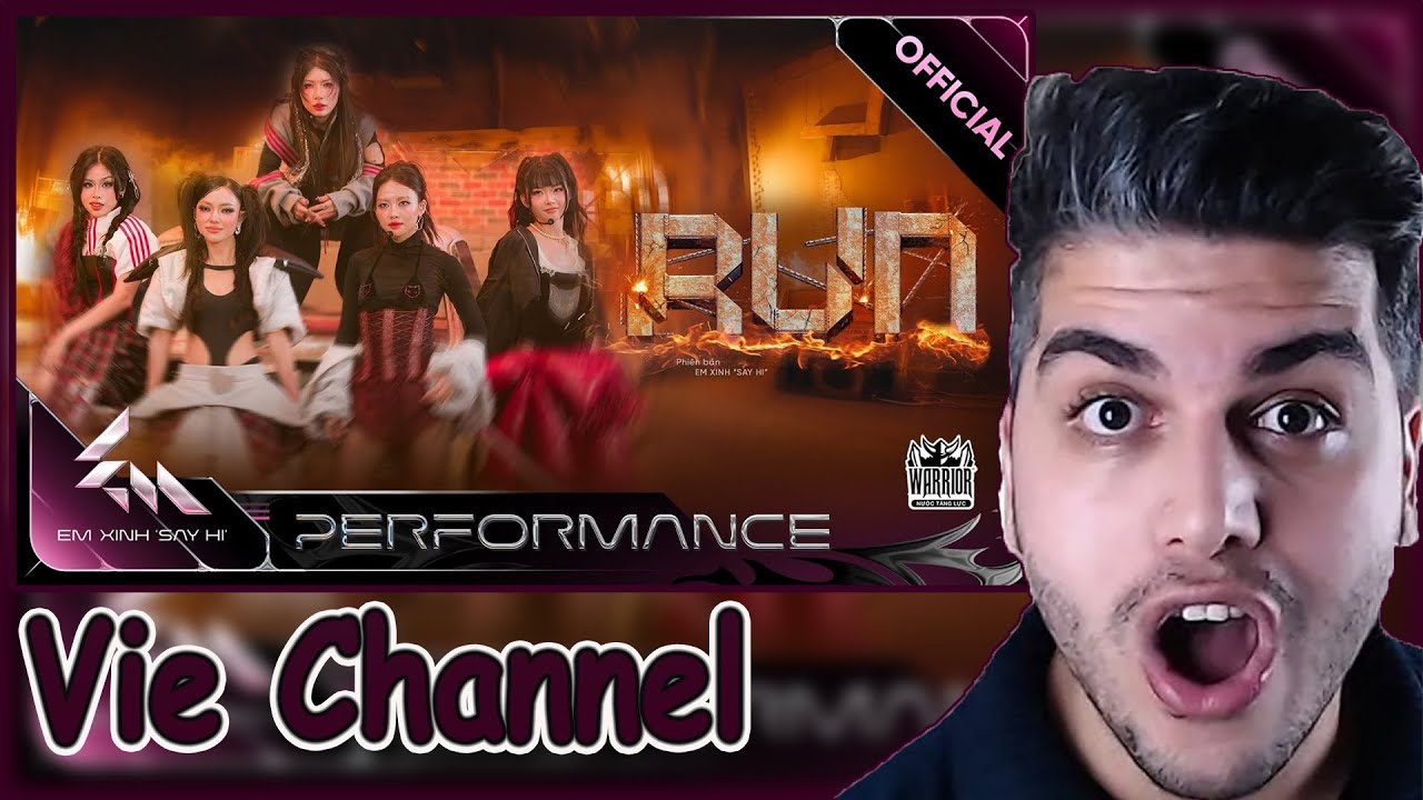 RUN - Châu Bùi, Ánh Sáng AZA, 52Hz, Yeolan, LyHan | Em Xinh Say Hi [Performance] REACTION