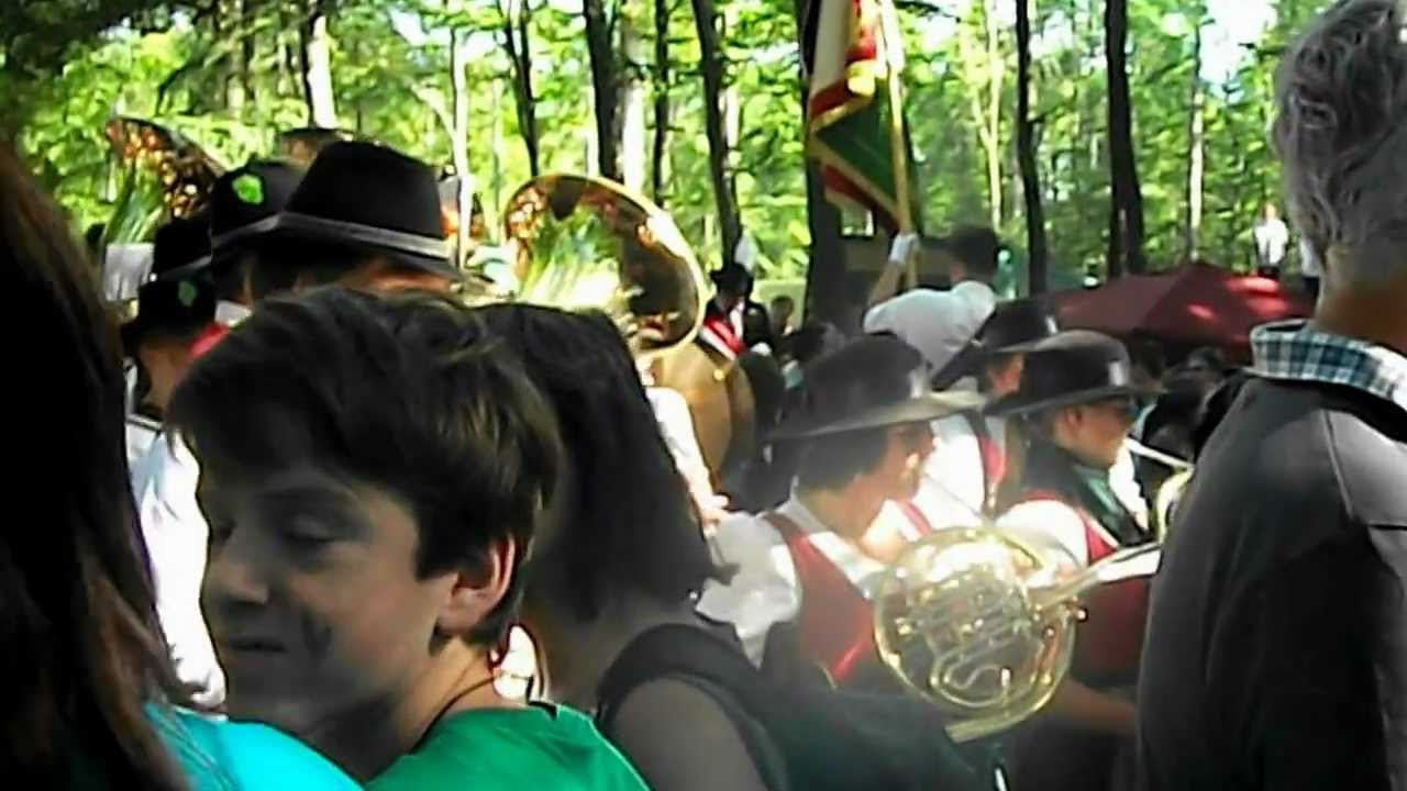 Blick über den Frühstücksplatz (mit Grenzgangswalzer live)