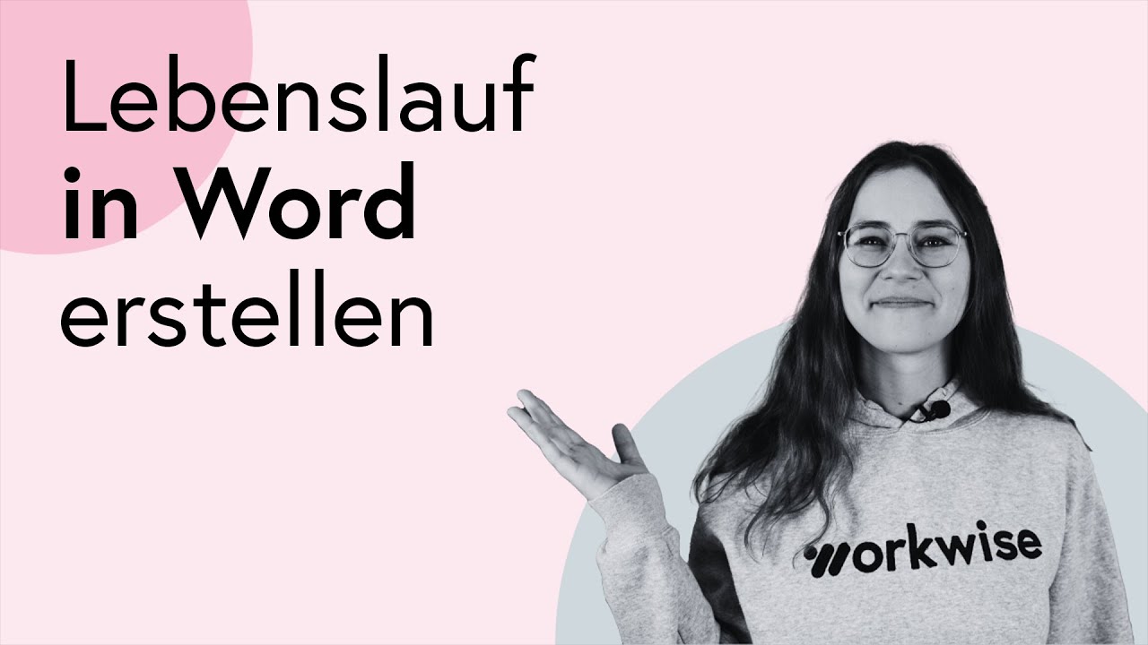 Lebenslauf in Word erstellen