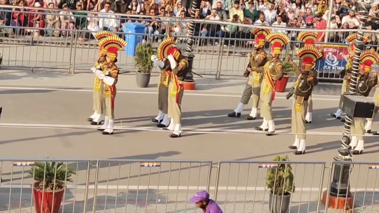 Bagha Border  BSF KI PARADE