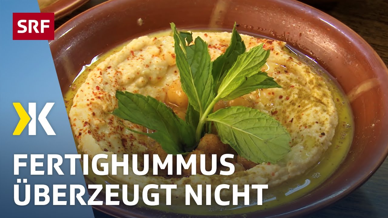 Hummus im Test: Geschmack überzeugt nicht | 2018 | Kassensturz | SRF