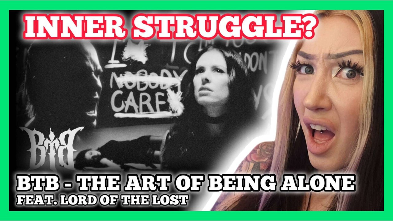 Beyond The Black - The Art Of Being Alone feat Lord Of The Lost reaction