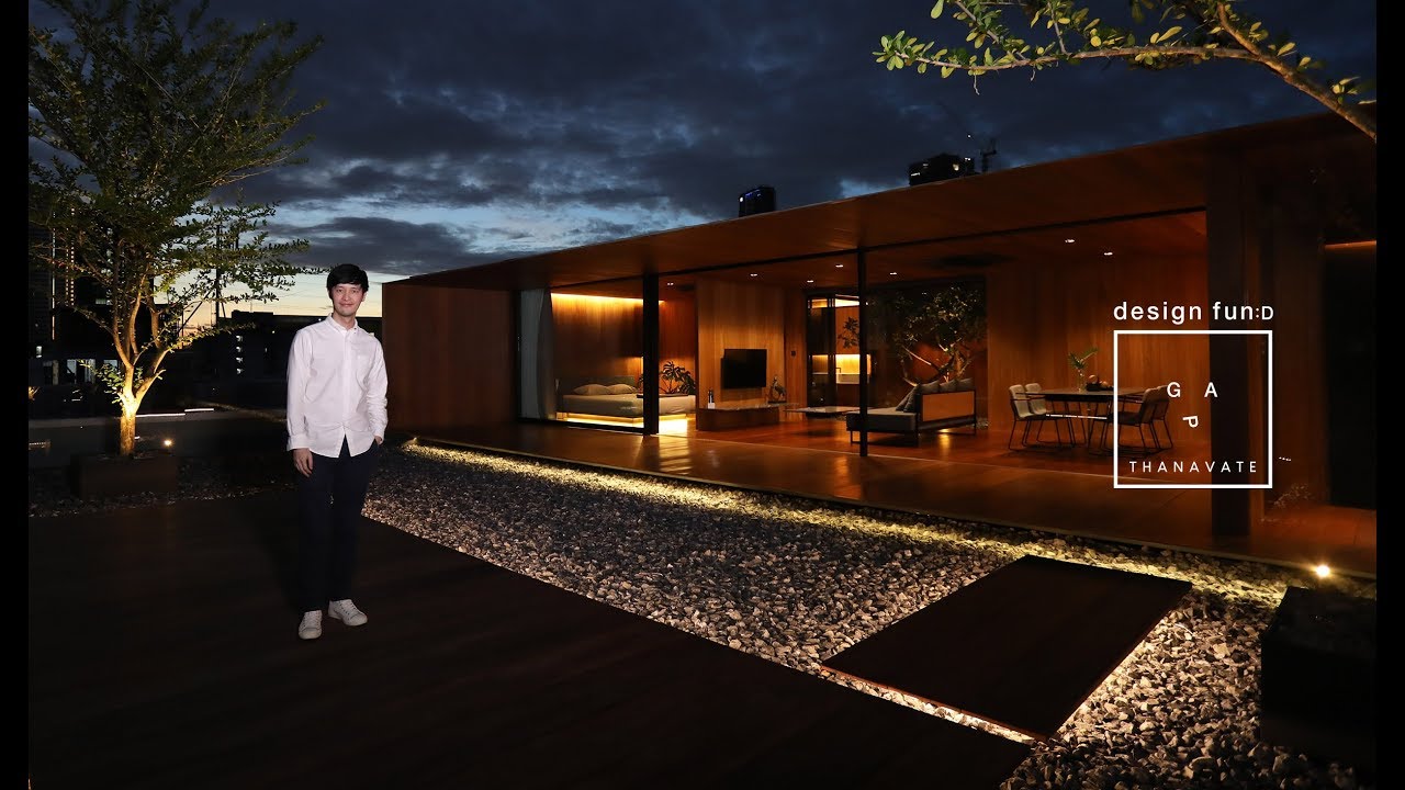 Skyscape House : บ้านกล่องไม้ . ซ่อนดีเทล . บนดาดฟ้า (ENG. SUB.)