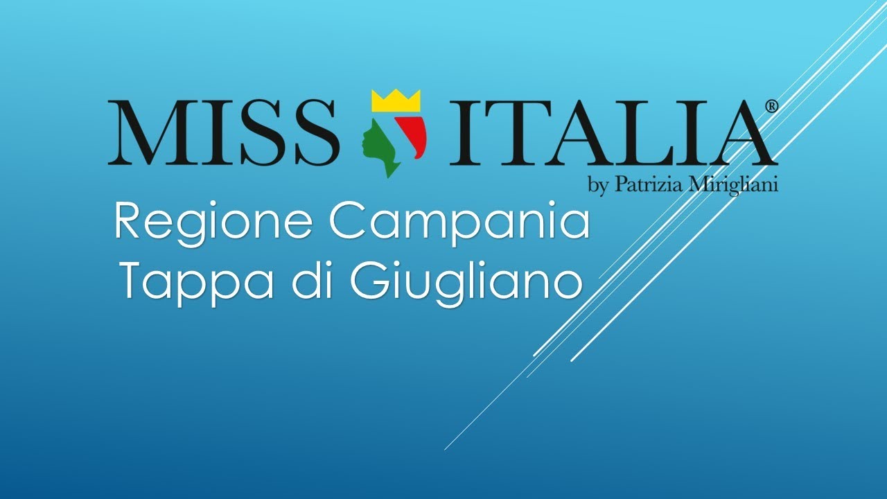 Report Miss Italia Giugliano