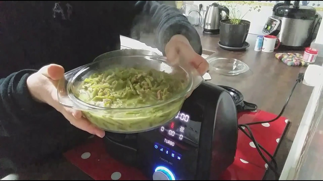 JUDIAS VERDES CON JAMON EN MAMBO!!!