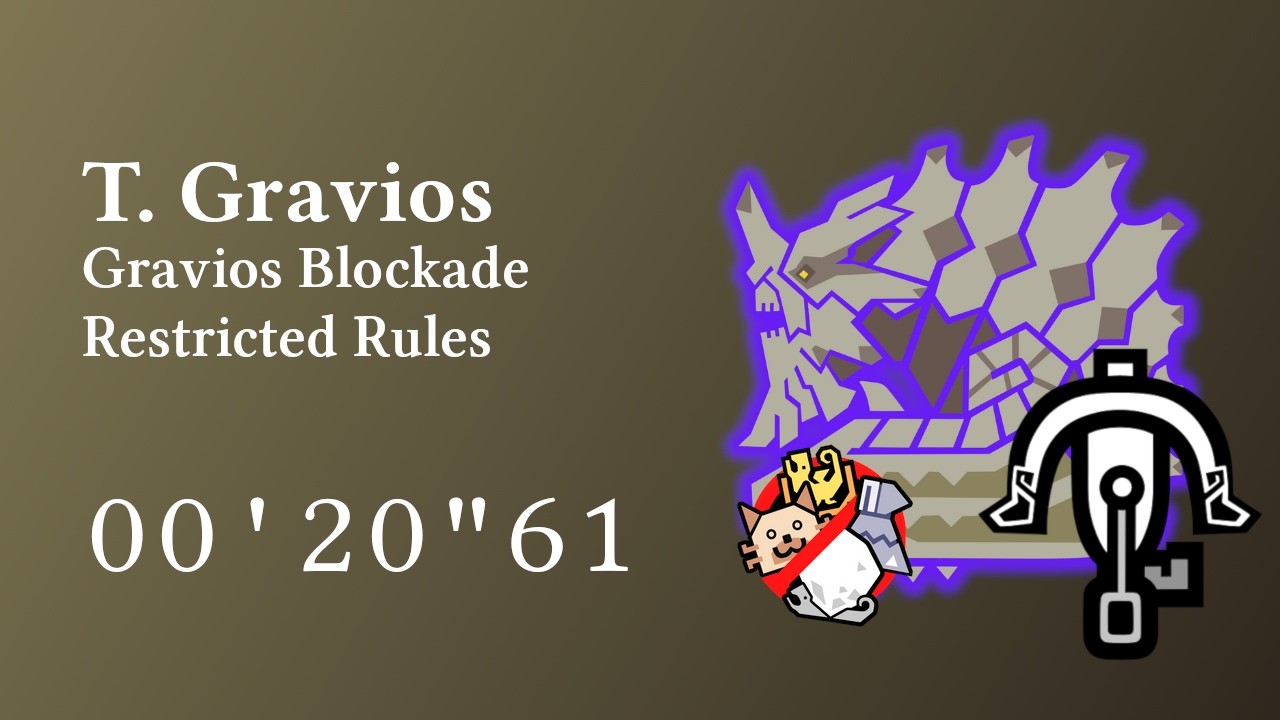 MH Wilds | Tempered Gravios | 20