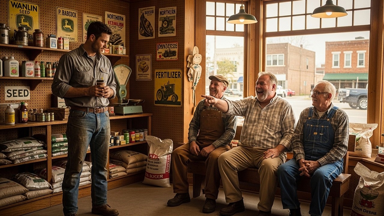 His Grandpa Bet 320 Acres He'd Fail Using the Old Combine — The Sealed Envelope Revealed Real Story