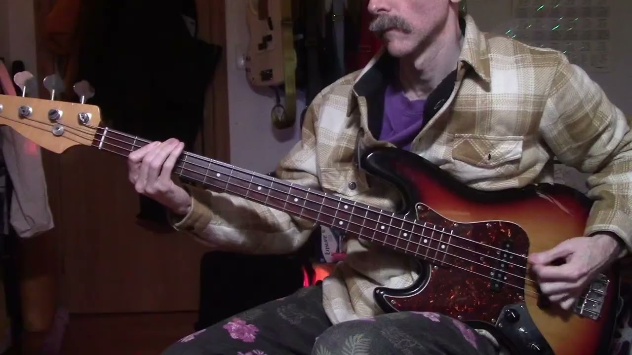 ISOLATED BASS TRACK for Peter Wolf - I Need You Tonight (bass cover)