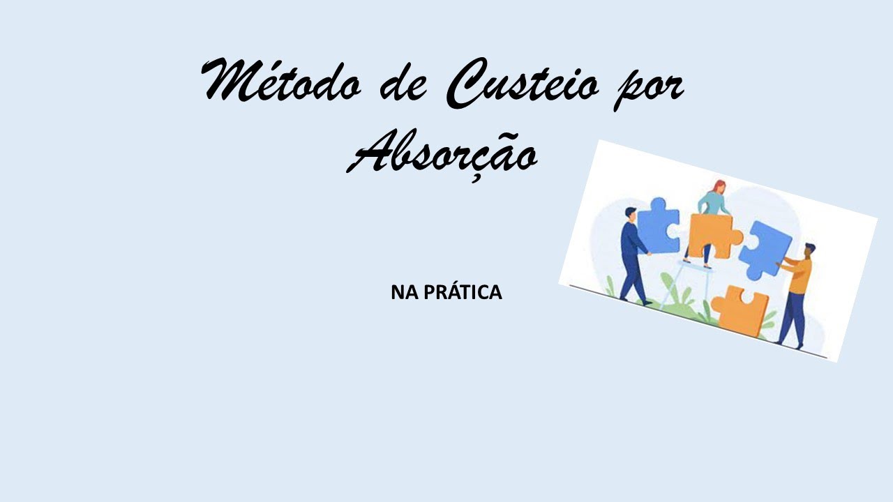 Método de Custeio por Absorção - exercício completo