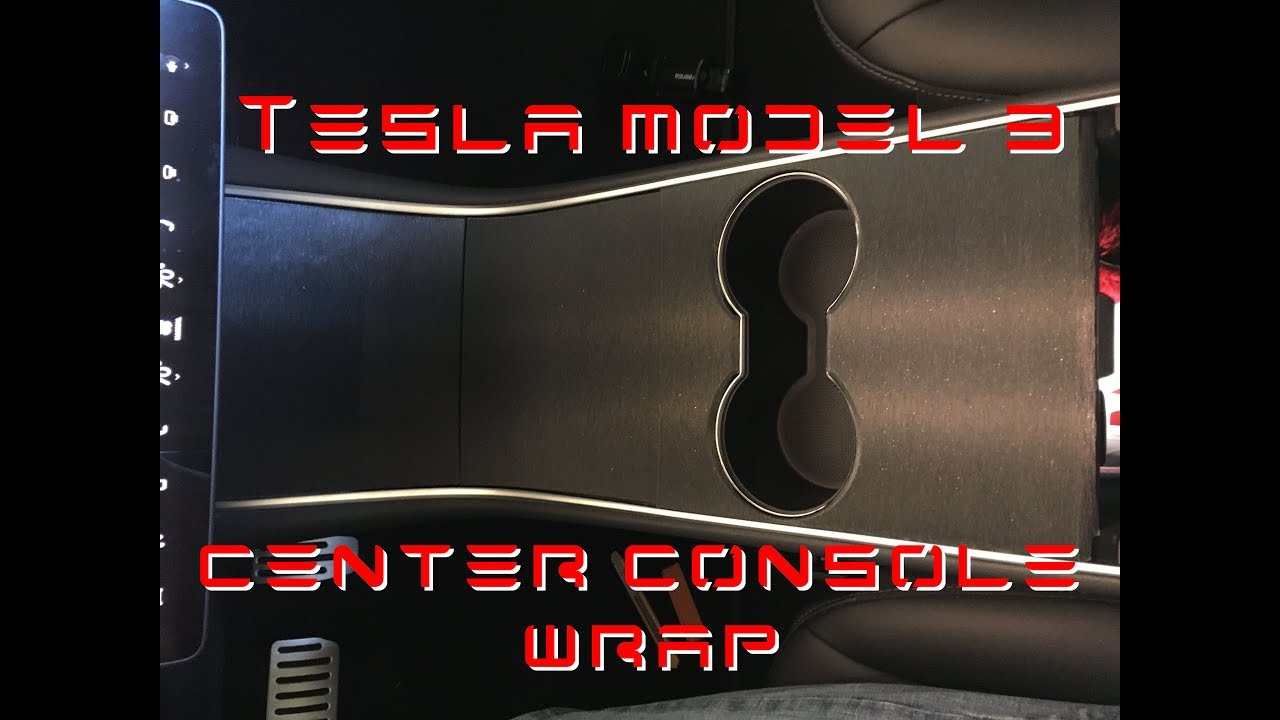 Tesla Model 3 - Center Console Wrap