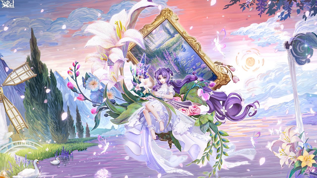 【Skin Preview】Kaguya’s New Dreaming Brush Series Legendary Limited Skin – “Violet Whispers”