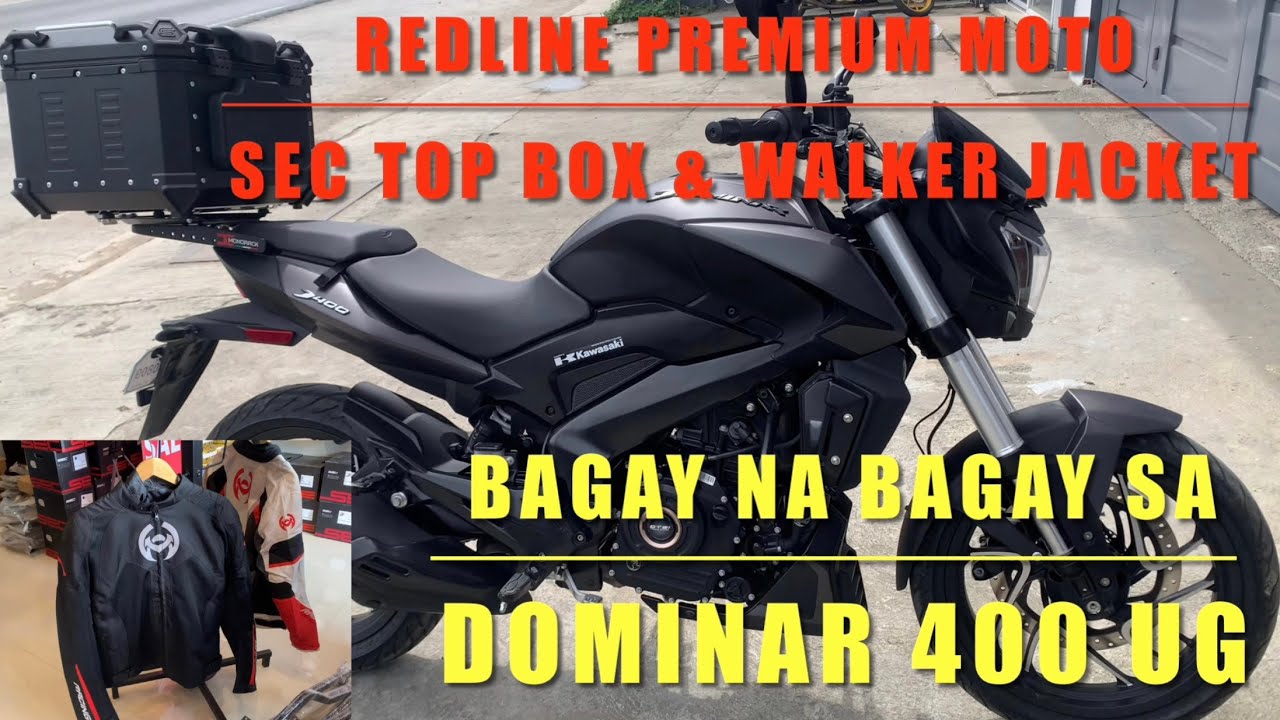 Top Box for Dominar 400 #Dominar#Redline