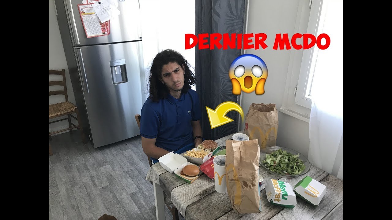 MON DERNIER MACDO ...