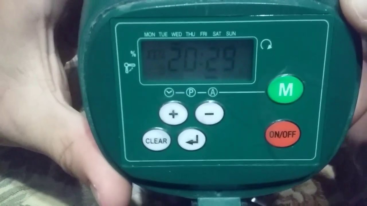 Programador de riego KH 4083(Kompernass)