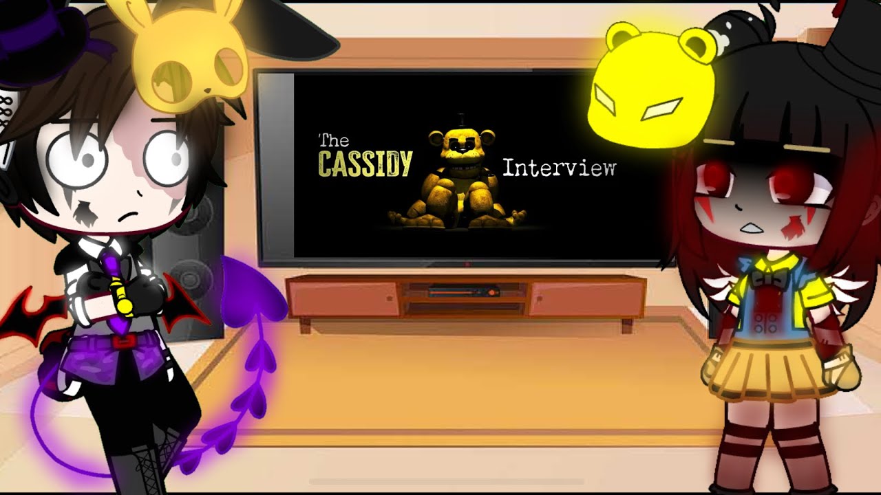 Familia Afton + Vanessa,Gabriel y Cassidy reaccionan a the Cassidy interview 