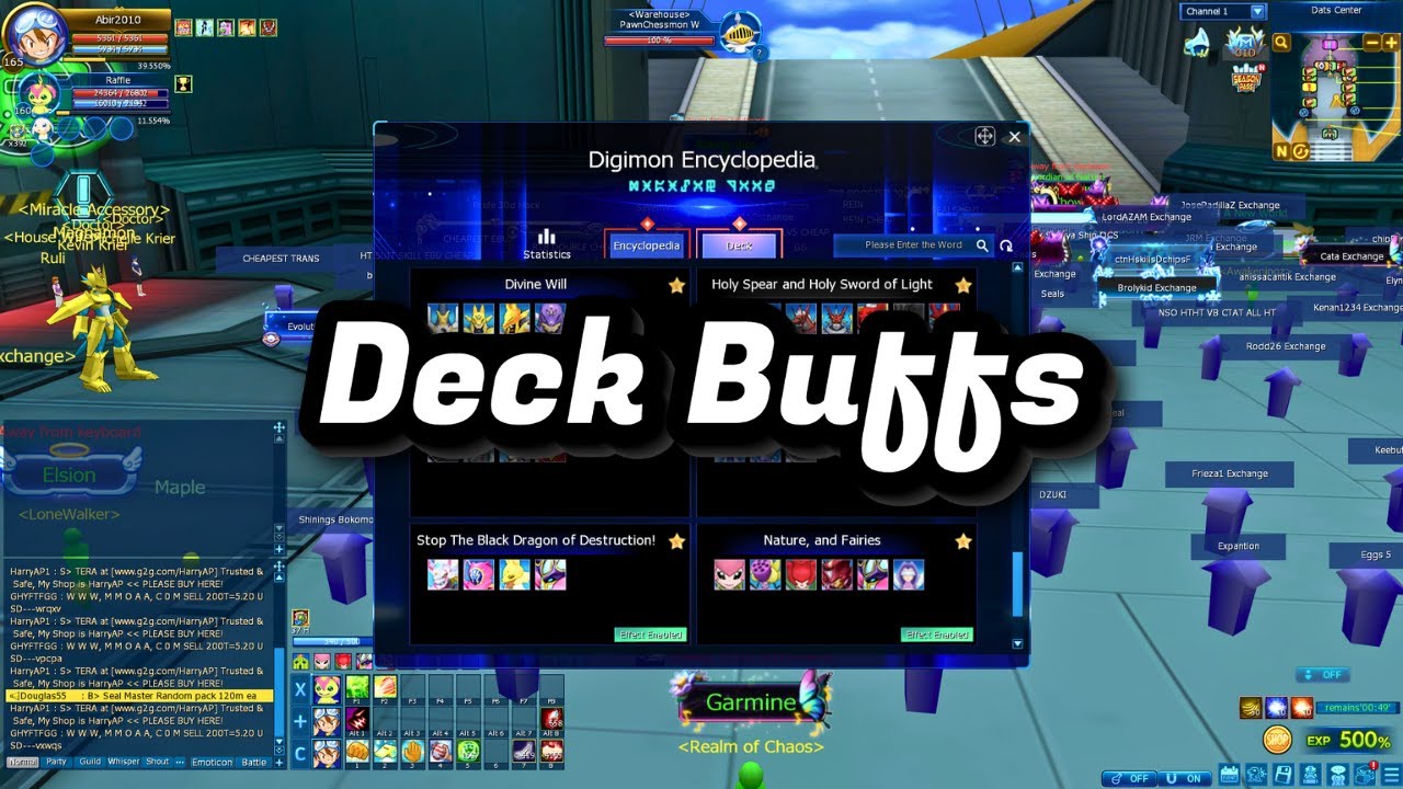 Лучшие усиления колоды в Digimon Masters