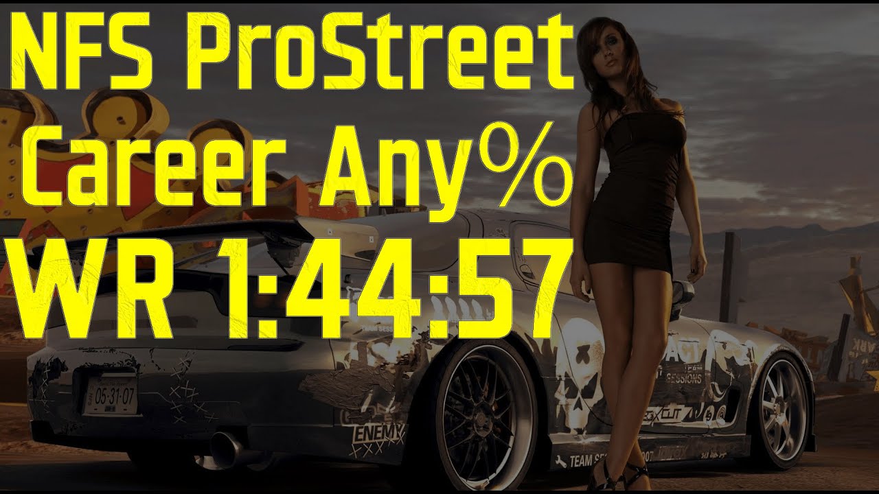 [Former WR] NFS: ProStreet Any% Speedrun in 1:44:57 LL (1:52:00 RTA)