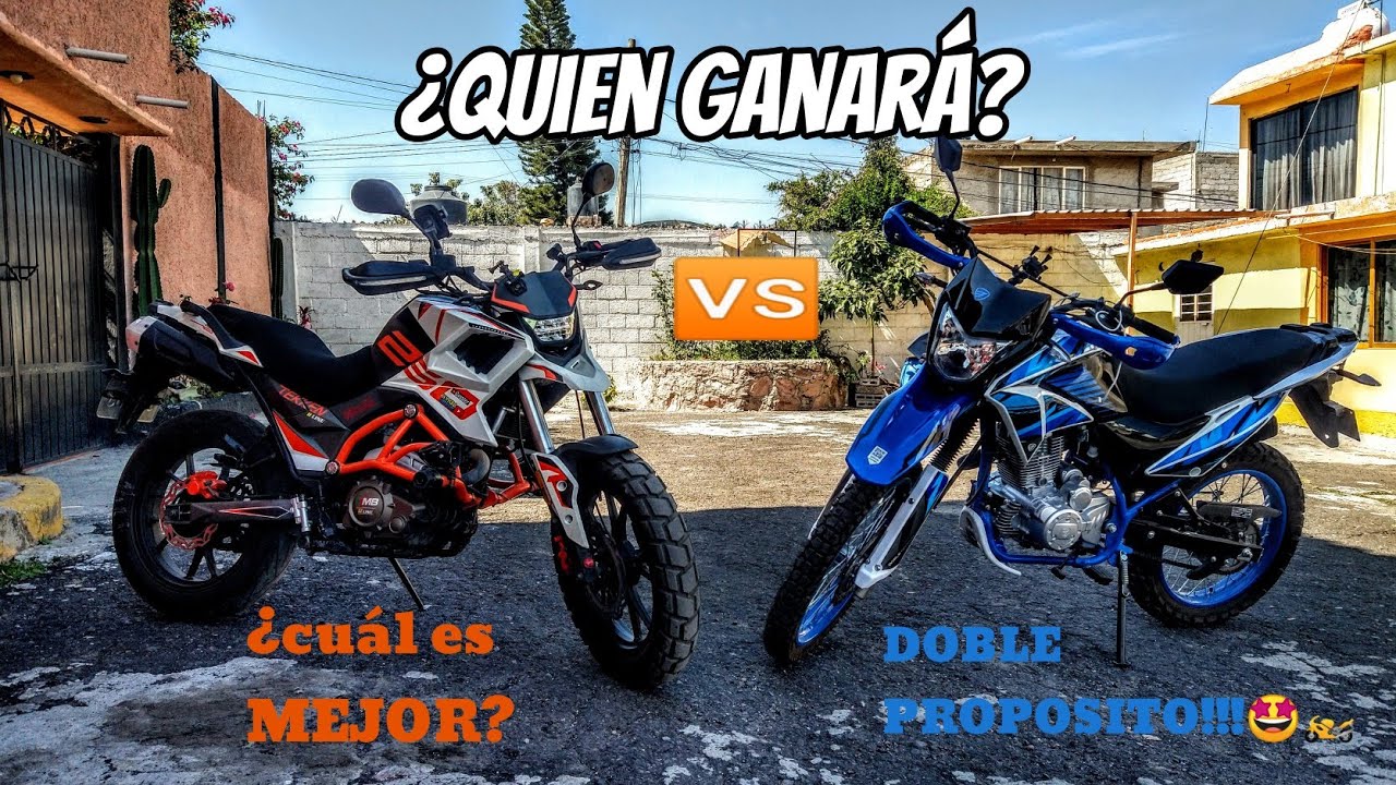 TEKKEN 250 🆚DM 250 | ¿Cuál comprar? 🤔¿cuál es mejor DOBLE PROPOSITO?🏍️🤩