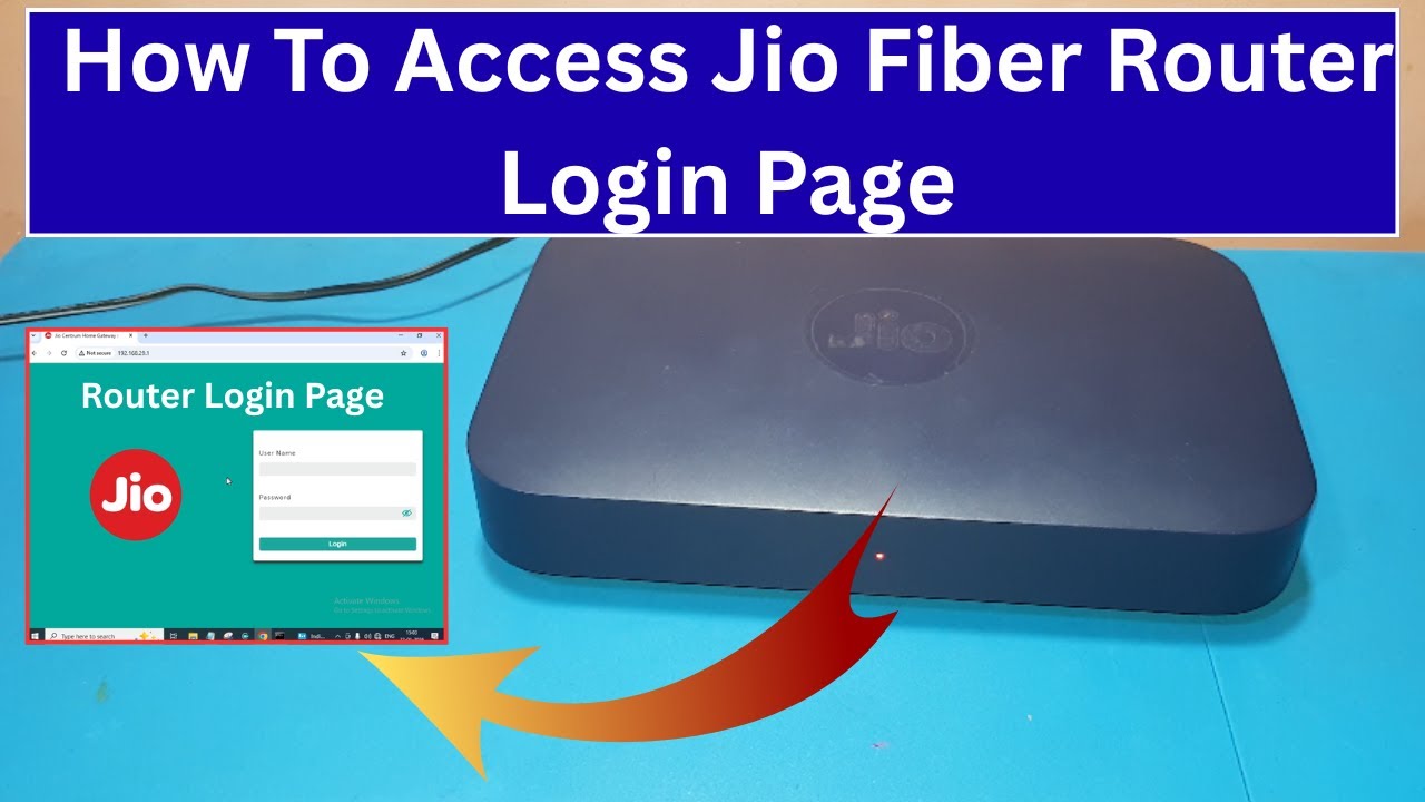 How To Access Jio Fiber Router Login Page | Jio Fiber Router Login Page #techgyanexpert