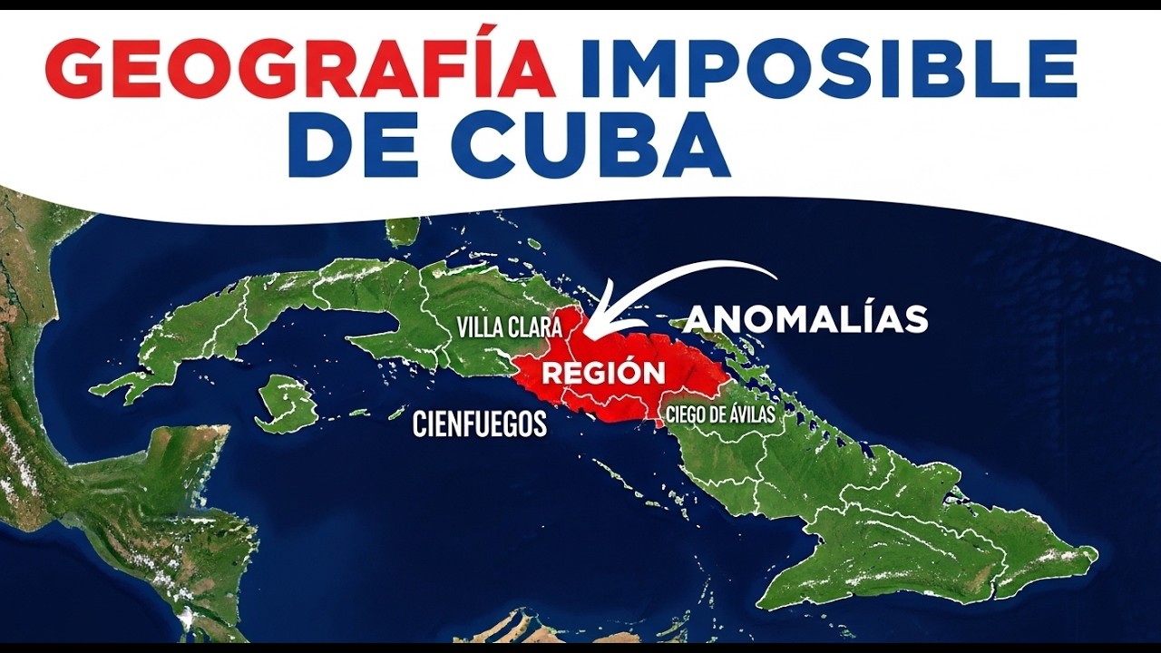 CUBA Central: Las 7 ANOMALÍAS Geográficas Que ROMPEN La LÓGICA