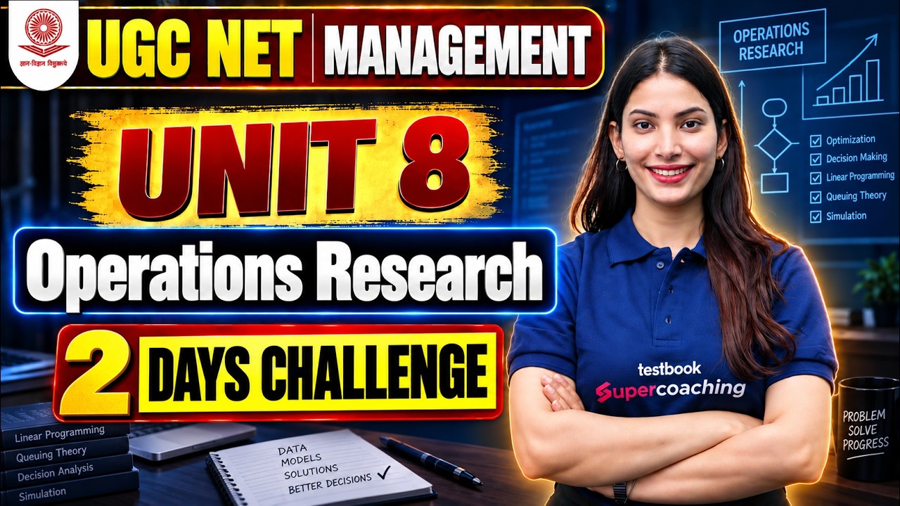 UGC NET Management Paper 2 | UGC NET Management Unit 8 | Quality Management UGC NET By Yogita Mam