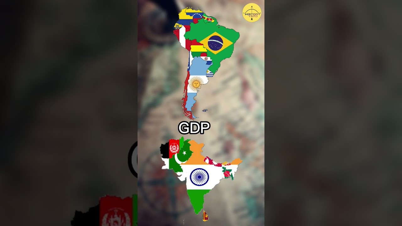 South America vs South Asia |South American continent vs Indian subcontinent | History Yard #shorts