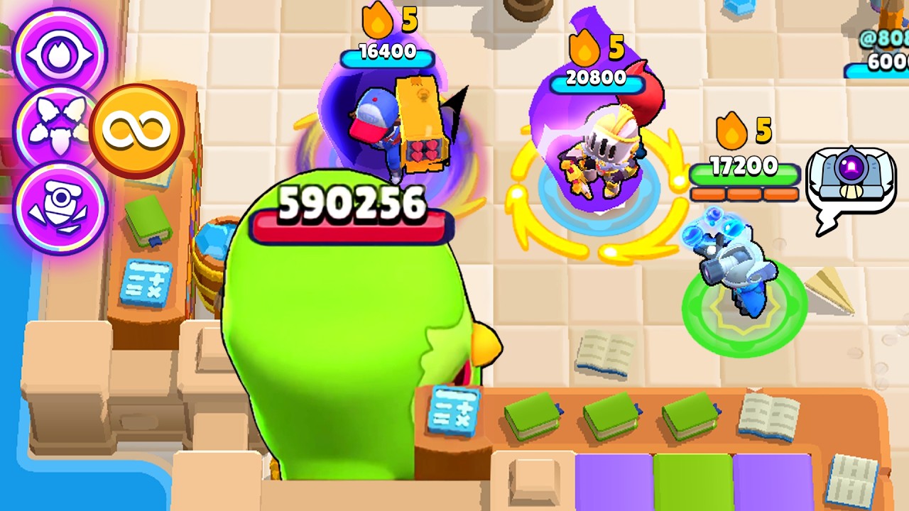 COSMO TEAM'S INFINITE HYPERCHARGE BUFFIES TRAP & TROLL DUOLINGO 😂 Brawl Stars 2026 Funny Moments