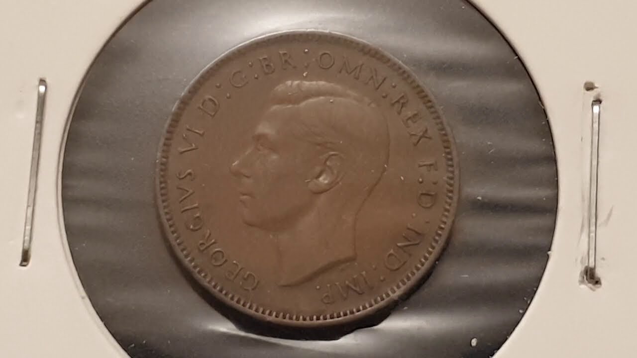British - King George VI - 1937 - Farthing - Circulated - Coin World UK