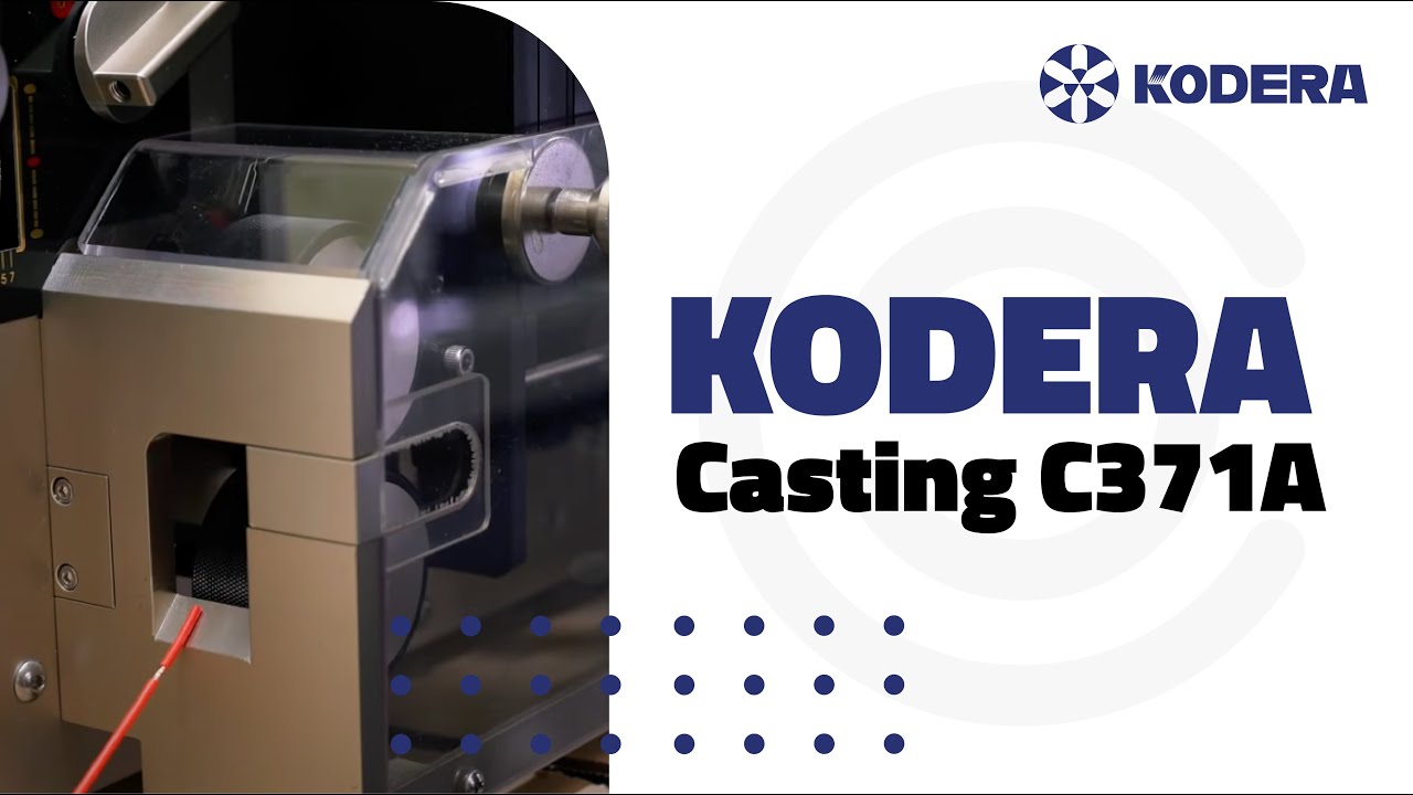 KODERA Casting C371A - Wire Solutions - precyzyjny półautomat do cięcia i odizolowywania przewodów.