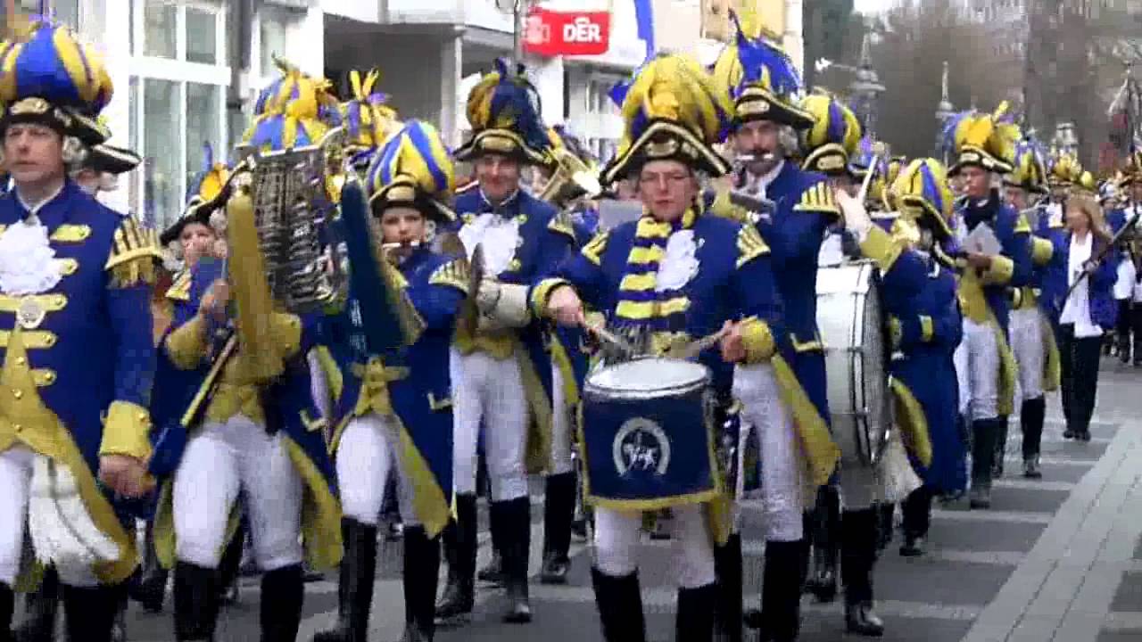 Brühl Weiberfastnacht 2014 - Die Musik Gruppen
