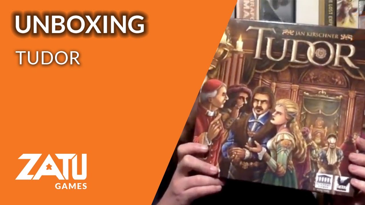 Tudor Board Game Unboxing