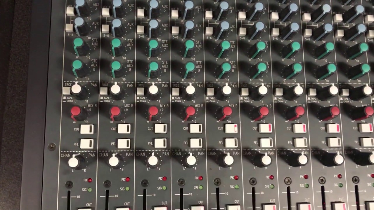 Moravian College Studio - Mix B for Cue Mixes