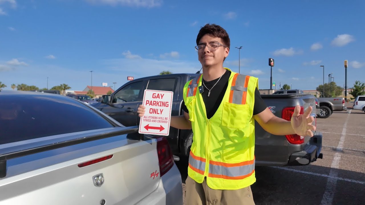 Gay Parking Patrol Prank!