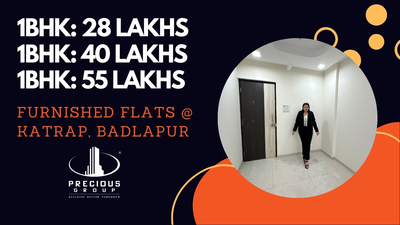 Call: 8055855866 | Precious Harmony NX, Badlapur | 1, 2 & 3 BHK Starting 28 Lakhs | Katrap