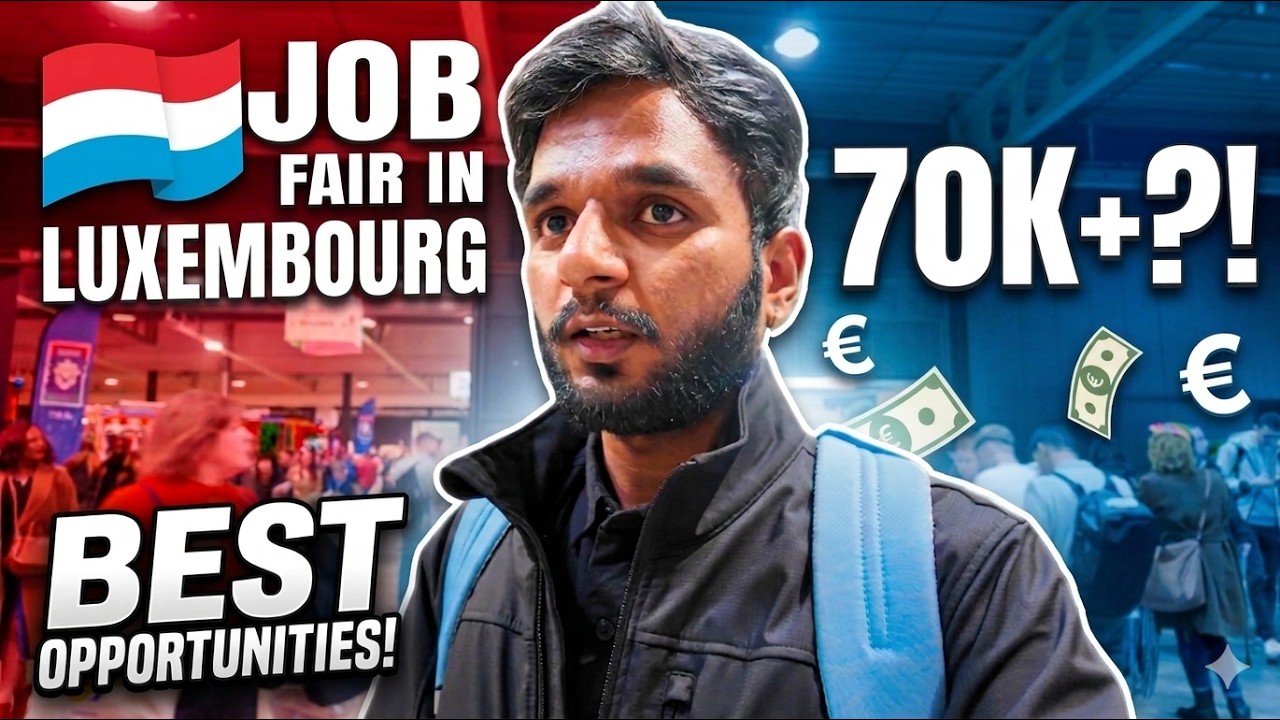 Внутри Люксембургской ярмарки вакансий 2026 🇱🇺 | Поговорите с рекрутерами и узнайте, чего они дей...