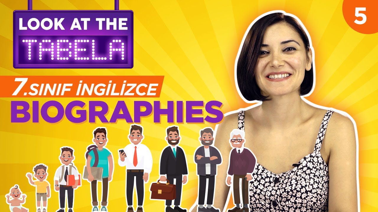 7. Sınıf İngilizce 3. Ünite Konu Anlatımı ve Kelimeleri: Biographies | Duygu Şenkayalı #5