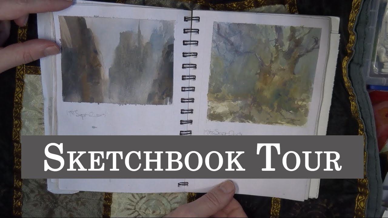 Sketchbook Tour - Fantasy Worlds