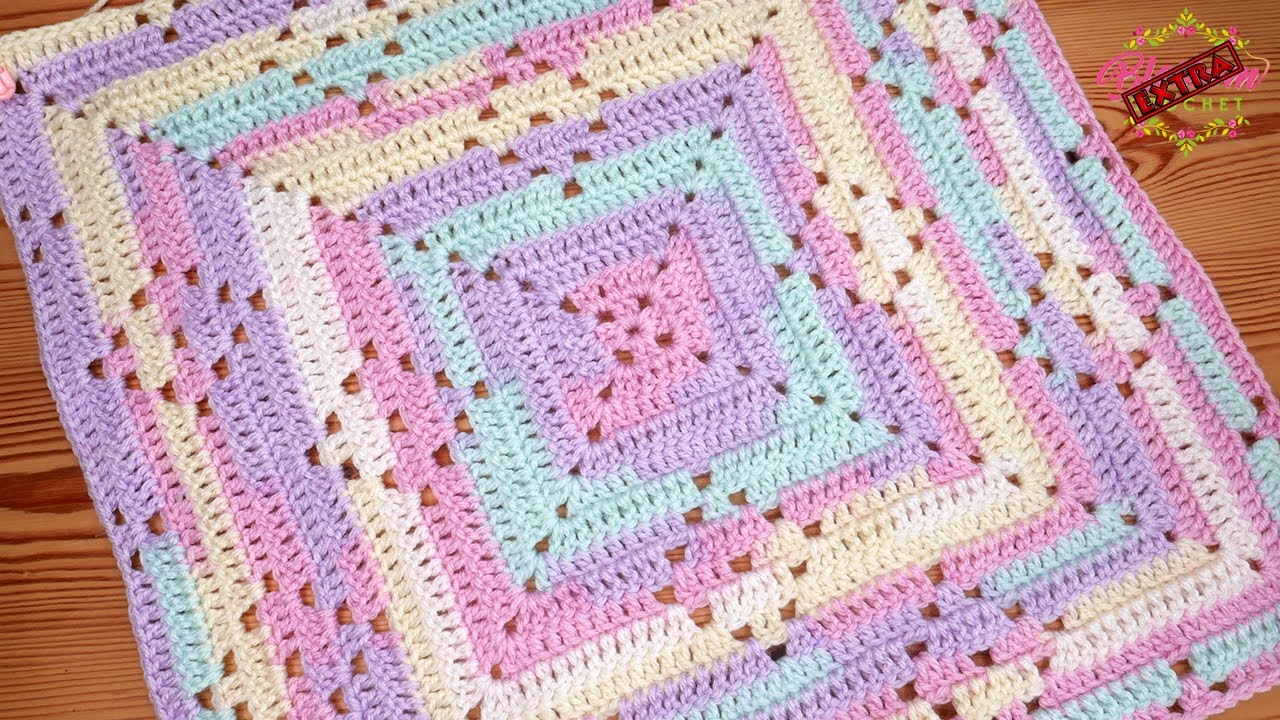 Dotty Diamond Blanket - Ivy & Mabel (Show & Tell) Crochet Baby Blanket Inspiration