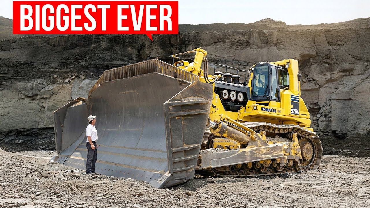 Why Komatsu's D575 Still Haunts Caterpillar