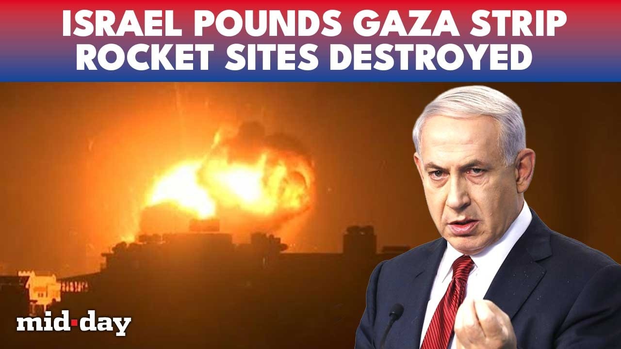 Israeli Troops BOMB Four Rocket Sites ON CAM In Gaza, Say Launchers Were Ready To Attack