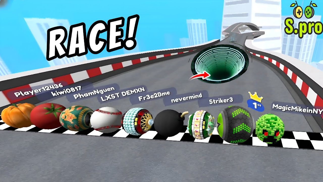 Going Balls - Speedrun Epic Race 533 ᯓ⚽︎ #goingballs #gameplay #marblesrace