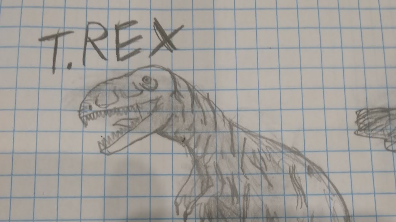 How to draw a good T.rex.