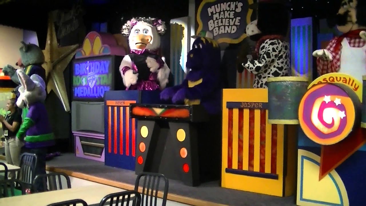 Chuck E Cheese West Hills Rockstar Birthday