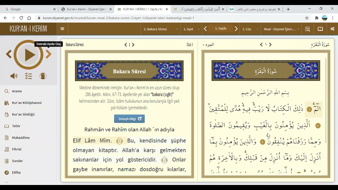 KUR'AN NASIL ÇEVRİLİR? (3) Bakara 3. Ayet
