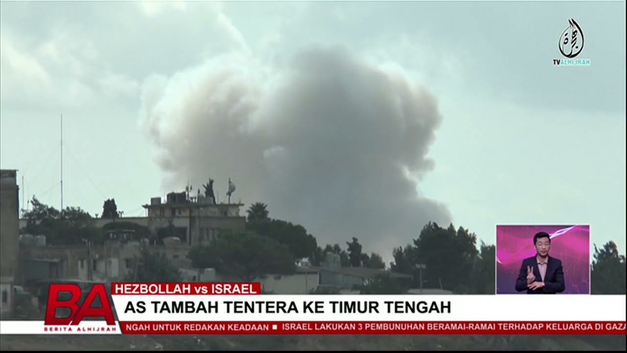 HEZBILLAH VS ISRAEL, AS TAMBAH TENTERA KE TIMUR TENGAH