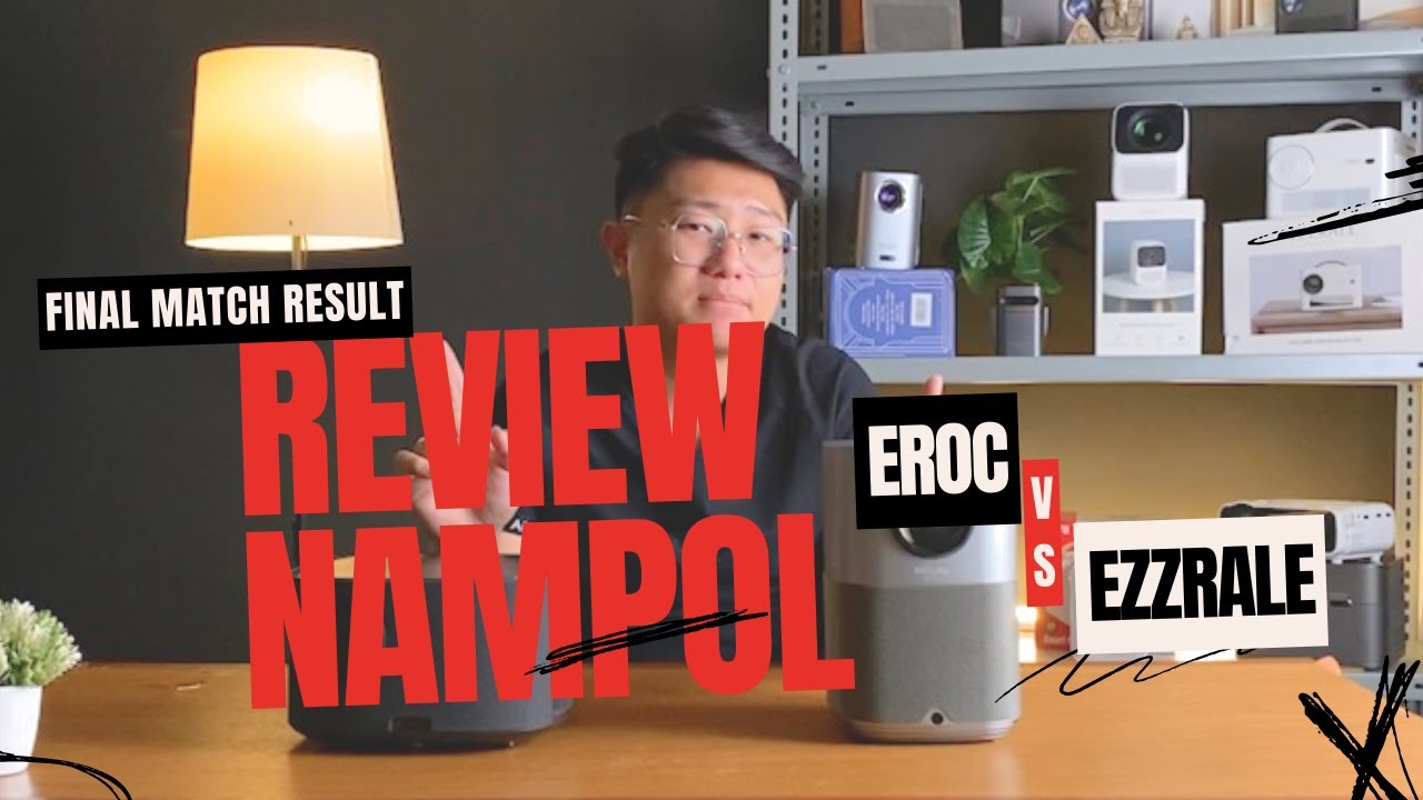 MENGADU KEDUA PROYEKTOR TERBAIK DI INDO??  | EZR3 PLUS VS EROC MAX REVIEW |