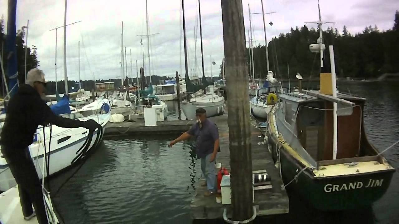 Sailing To Jarrell's Cove and Back