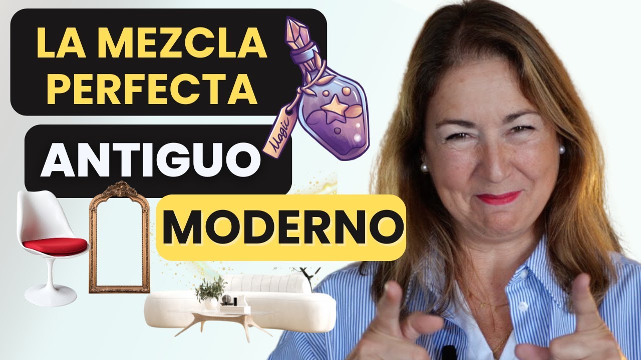 5 Reglas SECRETAS Para Mezclar Muebles Antiguos y Modernos!